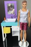 Mattel - Barbie - Shaving and Bathroom